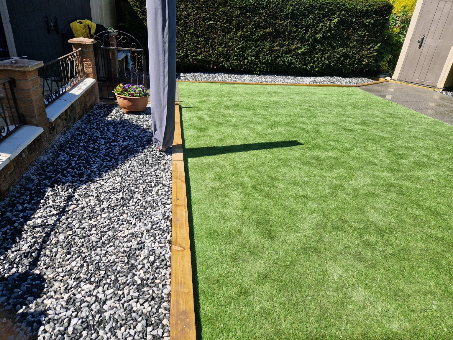 CalHar landscaping project