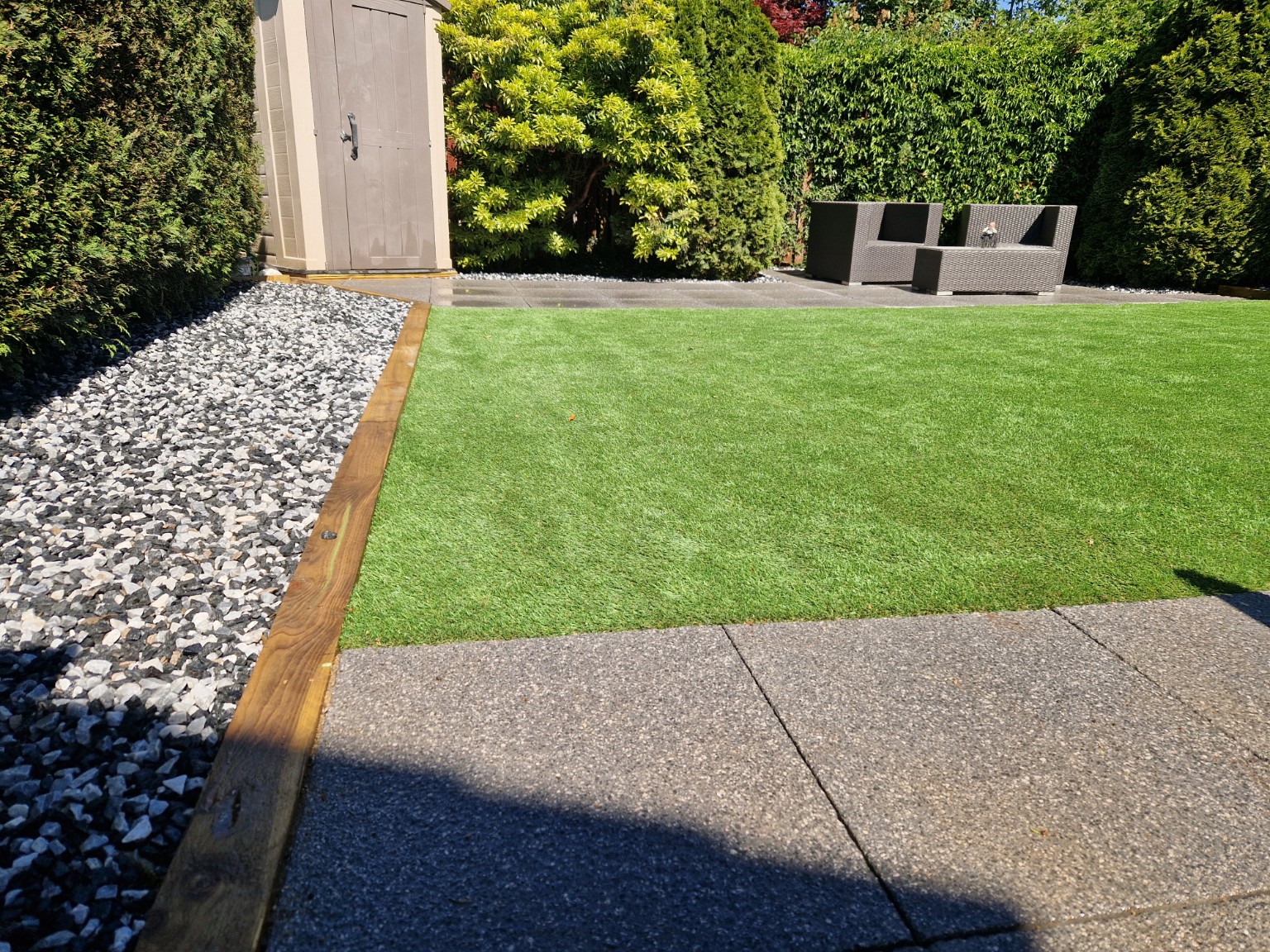 CalHar landscaping project